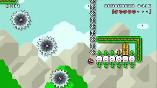 Super Mario Maker - Uncleared Precise SMW level for Team 0%