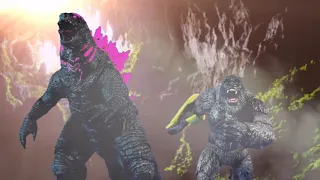 Godzilla X Kong: The New Empire Trailer | Stop Motion