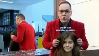 Garotinha passa por transformação antes de cantar no programa Hora do Faro