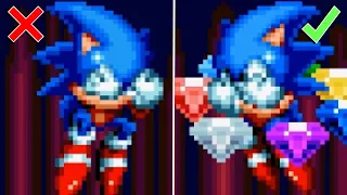 Emerald Circle Transformation Animations ~ Sonic Mania Plus modifications