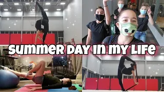 A SUMMER DAY IN MY LIFE as a rhythmic gymnast - come to training with me! | Sophie Crane