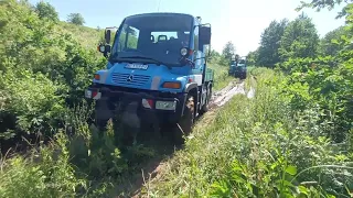 «Львівводоканал» на бездоріжжі (Mercedes-Benz UNIMOG U300 ) | «Lvivvodokanal» on off-road