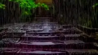 TITANIC Piano with Soft Rain Relaxing Music | Sleep Music | Titanic Song