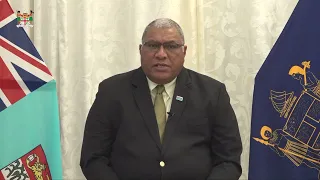 Fijian President His Excellency Ratu Wiliame Katonivere delivered his Christmas Message 2022