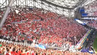 Magyar szurkolók elfoglalják Marseillet | Hungarian fans take over Marseille EURO 2016