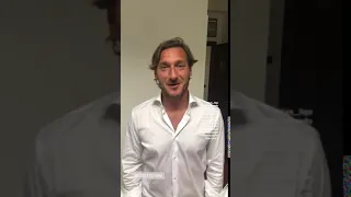 Francesco Totti scherza con Borriello: "Tu sarai pure figo, ma io in campo sono strafigo"