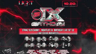 STRIKZ B2B DANNY - NightLife IX. Birthday Live Set @ Cinema Hall, Budapest. 2023.10.20.