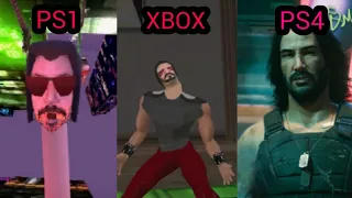 Cyberpunk 2077 | Ps1 vs Xbox vs Ps4 graphics comparison