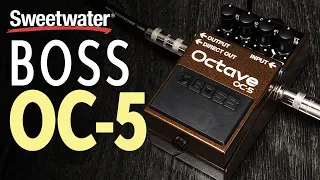 BOSS OC-5 Octave Pedal Demo