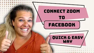 How to Connect Zoom To Facebook