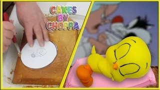 Tweety Bird Cake -  Looney Tunes (How To)