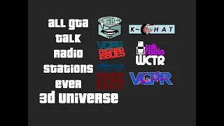 All GTA Talk Radio Stations Ever (Part 1)