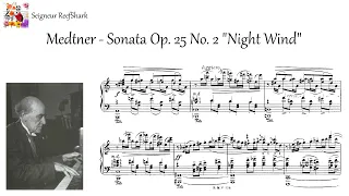 Medtner - Sonata Op. 25 No. 2 "Night Wind" (Eckardstein)