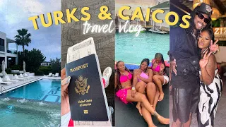 TRAVEL VLOG| TURKS AND CAICOS GIRLS TRIP| LUXURY VILLA + LIT NIGHTS + NOAHS ARK & MORE| JSTDEJ