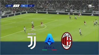 HIGHLIGHTS JUVENTUS v MILAN | Lega Serie A 2021/22 | Realistic Gameplay