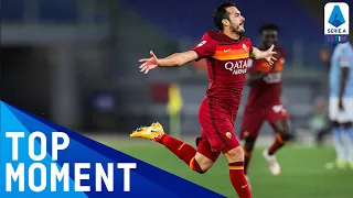 Pedro Scores Spectacular Goal For Roma | Roma 2-0 Lazio | Top Moment | Serie A