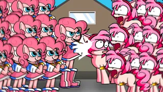 Block Head but... SWAPPED | FNF Amy vs Pinkie Pie