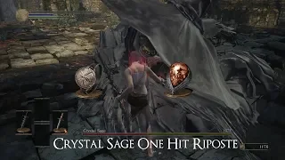 Dark Souls 3 Crystal Sage One Hit Riposte