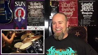 ARCHSPIRE - (DRUMS ONLY) 350 BPM- REACTION!!!!