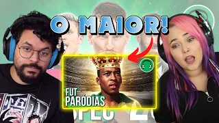 3 EM 1 FutParódias PELÉ ETERNO! NOSSO ADEUS AO MAIOR DE TODOS 👑 ‹ REACT ›