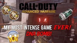 "MY MOST INTENSE GAME EVER!" Call of duty: Advanced Warfare DNA Bomb gameplay