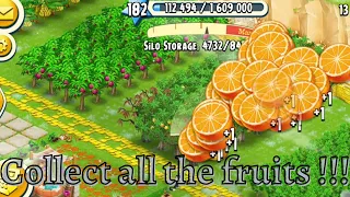 Hay Day Gameplay // Level 182 // Collect all the fruits !!🌺