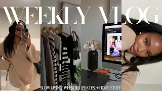 WEEKLY VLOG ❥ new daily routine, how to look put together, + doing things I ACTUALLY enjoy