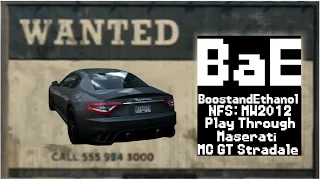 BaE Plays Through: Need for Speed: Most Wanted 2012 - Maserati GT MC Stradale