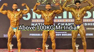 Mr.India 2024 Above 100KG #ibbf