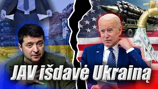 JAV apgavo Ukrainą.  Amerika palieka Ukrainą likimo valiai.  Ką toliau apgaus Amerikos lydeiriai