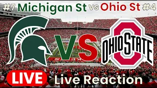 #7 Michigan State vs #4 Ohio State - College Football Game of the Week - Full Game Watch Party