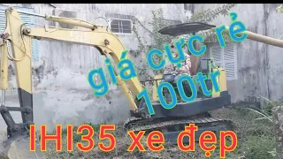 (xe nghỉ bán) ihi35 giá sóc chỉ 100tr LH  0355222112(Dể Kubota)