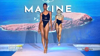 M A X I N E  YACHTWEAR | Official Miami Swim Week™ The Shows 2022 | Swimwear Runway Bikini Models