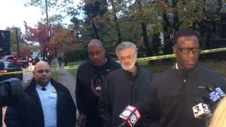 Cleveland officials discuss shooting