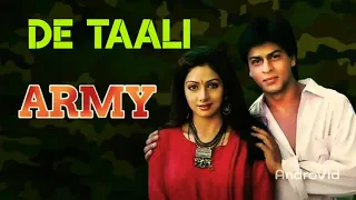 De Taali | Army (1996) Songs | Abhijeet & Vinod Rathod, Alka Yagnik, Jolly Mukherjee | Sridevi