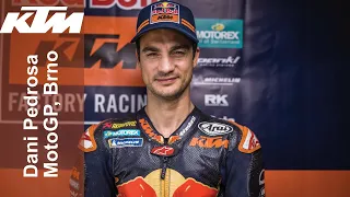 Dani Pedrosa MotoGP Preparation Brno, Czech Republic 2021 (Red Bull KTM Factory Racing)