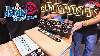 Surfey Industries New Updated SurfyBear Classic Spring Reverb Pedal | NAMM SHOW 2024