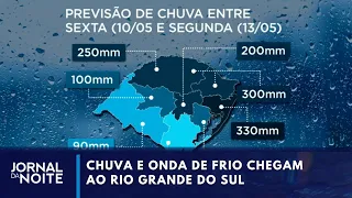 Previsão do tempo: chuva e onda de frio chegam ao Rio Grande do Sul