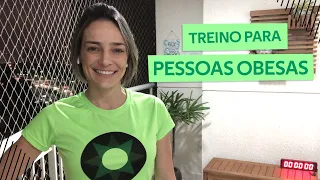 Treino EM CASA para PESSOAS OBESAS