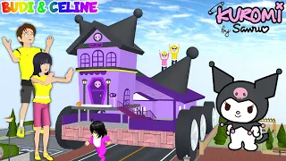 Rumah Yuta Jadi Markas Sanrio Kuromi Beroda Raksasa😱 Mio Panik Baby Celine Dikejar Kuromi