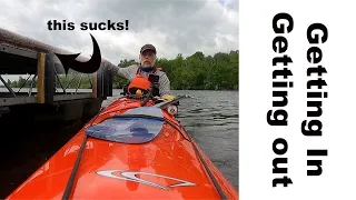 Getting in and Out of your kayak