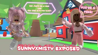 SunnyxMisty FAKES All Her Videos..| *EXPOSING SUNNYXMISTY* | Roblox