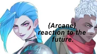 {Arcane AU} reaction to the future.ENG (Перезалив на англ)