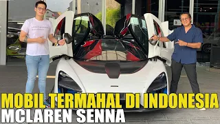 SULTAN BINTARO DAPAT MOBIL TERMAHAL DI INDONESIA MCLAREN SENNA.. RAFFI AHMAD KALAH TELAK