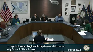 Milwaukie City Council Work Session 01/03/2023