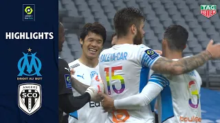 OLYMPIQUE DE MARSEILLE - ANGERS SCO (3 - 2) - Highlights - (OM - SCO) / 2020-2021