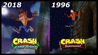 Обзор CRASH BANDICOOT 22 Года спустя! Лучшая игра для Sony Playstation 1!