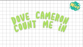 DOVE CAMERON - COUNT ME IN LYRICS #musiclyrics #music #musictrending