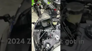 2024 ZX-6R just got to the local dealership