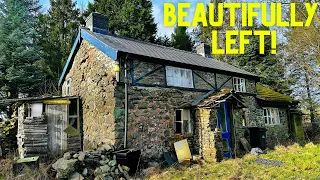 We Found An ABANDONED Rock House With EVERYTHING Left Behind!